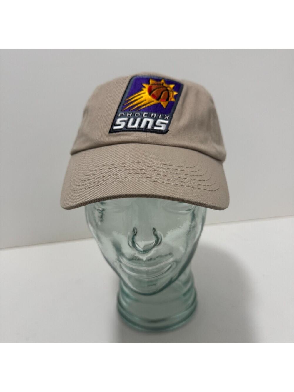 Phoenix Suns Legacy Foundation Tan Baseball Cap Hat Be Sun Safe Adjustable VTG